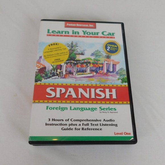 Learn in Your Car Spanish Level One Henry N Raymond Three Discs Only Language - Picture 1 of 7